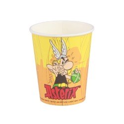 8 GOBELETS EN CARTON BIODEGRADABLE ASTERIX® 