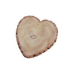 RONDIN COEUR BOIS 23 CM X 23 CM X 3 CM