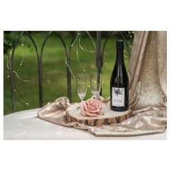 RONDIN COEUR BOIS 23 CM X 23 CM X 3 CM