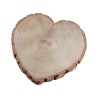 RONDIN COEUR BOIS 30 CM X 30 CM X 3 CM