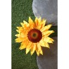 TETE FLEUR DE TOURNESOL DIA 38 CM X 10 CM