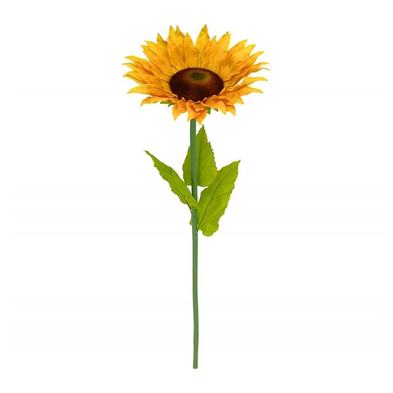 FLEUR DE TOURNESOL SUR TIGE DIA 38 CM X 108 CM FLEUR DE TOURNESOL SUR TIGE DIA 38 CM X 108 CM