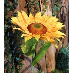 FLEUR DE TOURNESOL SUR TIGE DIA 38 CM X 108 CM
