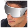 LUNETTES MASQUE EFFET MIRROIR AVEC MONTURE ARGENTEE 15CM X 16CM X 8.2CM