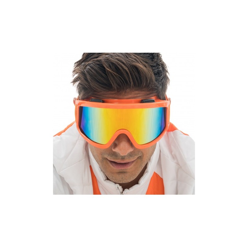 LUNETTES MASQUE DE SKI ORANGE VERRES IRISES TU - AJUSTABLE