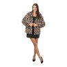 DEGUISEMENT VESTE IMPRIME LEOPARD FEMME TAILLE M