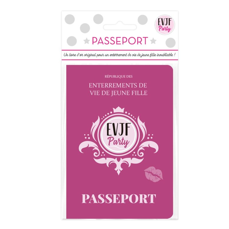 PASSEPORT  EVJF PARTY