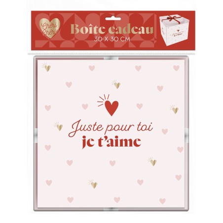 BOITE CADEAUX SAINT VALENTIN GRAND MODELE