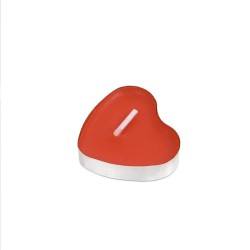 PACK 15 BOUGIES CŒUR SAINT VALENTIN