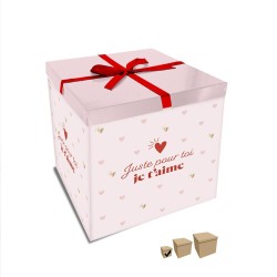 BOITE CADEAUX SAINT VALENTIN PETIT MODELE