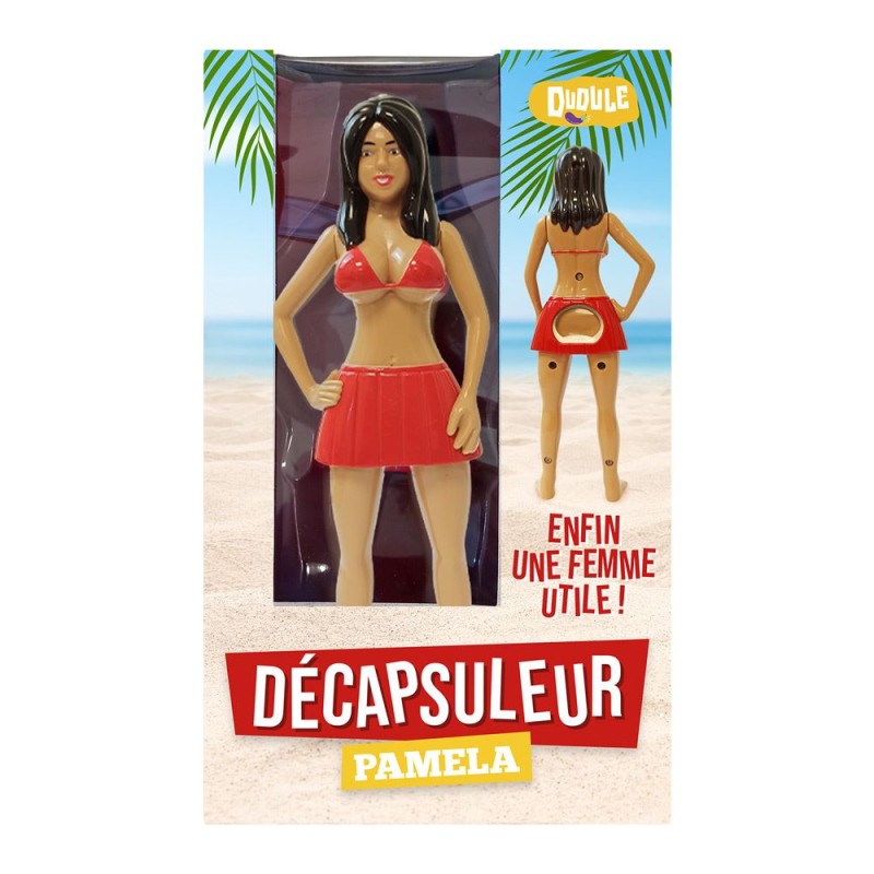 DECAPSULEUR HUMORISTIQUE FEMME PAMELA DUDULE