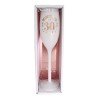 FLUTE BLANCHE 30 ANS EN ROSE GOLD