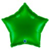 BALLON METALLIQUE ETOILE 46 CM GREEN OU VERT