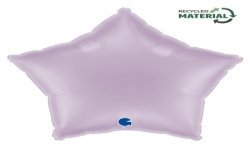 BALLON METALLIQUE ETOILE 46 CM LILAC OU LILAS