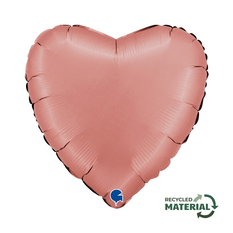 BALLON METALLIQUE COEUR 46 CM SATIN ROSE GOLD BALLON METALLIQUE COEUR 46 CM SATIN ROSE GOLD