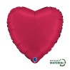BALLON METALLIQUE COEUR 46 CM SATIN CHERRY OU CERISE BALLON METALLIQUE COEUR 46 CM SATIN CHERRY OU CERISE