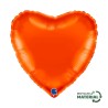 BALLON METALLIQUE COEUR 46 CM ORANGE BALLON METALLIQUE COEUR 46 CM ORANGE