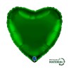 BALLON METALLIQUE COEUR 46 CM DARK GREEN OU VERT FONCE