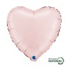BALLON METALLIQUE COEUR 46 CM SATIN PASTEL PINK OU ROSE PASTEL BALLON METALLIQUE COEUR 46 CM SATIN PASTEL PINK OU ROSE PASTEL