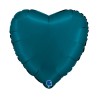BALLON METALLIQUE COEUR 46 CM SATIN PETROL BLUE OU BLEU CANARD BALLON METALLIQUE COEUR 46 CM SATIN PETROL BLUE OU BLEU CANARD