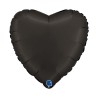 BALLON METALLIQUE COEUR 46 CM SATIN FUME BLACK OU NOIR BALLON METALLIQUE COEUR 46 CM SATIN FUME BLACK OU NOIR