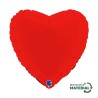 BALLON METALLIQUE COEUR 46 CM MATTE RED OU ROUGE MAT BALLON METALLIQUE COEUR 46 CM MATTE RED OU ROUGE MAT