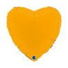 BALLON METALLIQUE COEUR 46 CM MATTE MUSTARD OU MOUTARDE BALLON METALLIQUE COEUR 46 CM MATTE MUSTARD OU MOUTARDE