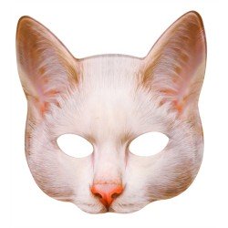 MASQUE EN TISSSU CHAT 