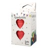 CONFETTIS DE SCENE COEUR ROUGE 80 G