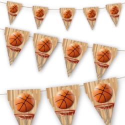 GUIRLANDE FANIONS BASKET-BALL 