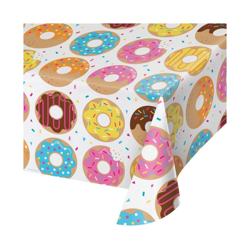 NAPPE PLASTIFIEE DONUTS 137 CM X 259 CM