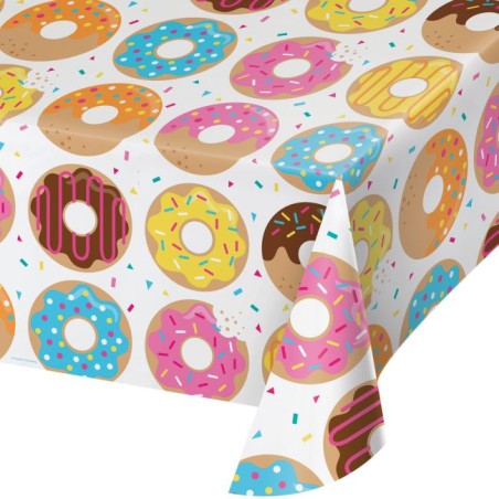 NAPPE PLASTIFIEE DONUTS 137 CM X 259 CM