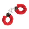 MENOTTES AVEC FOURRURE ROUGE MENOTTES AVEC FOURRURE ROUGE