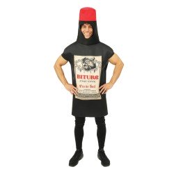 DEGUISEMENT BOUTEILLE DE VIN TAILLE UNIQUE 