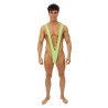 DEGUISEMENT SLIP BORAT MANKINI VERT TAILLE UNIQUE