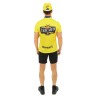 DEGUISEMENT COSTUME CYCLISTE TRICARD JAUNE TAILLE L-XL