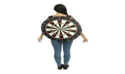 DEGUISEMENT CIBLE TAILLE UNIQUE