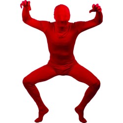 DEGUISEMENT KOLALAPO OU SECONDE PEAU ROUGE TAILLE M