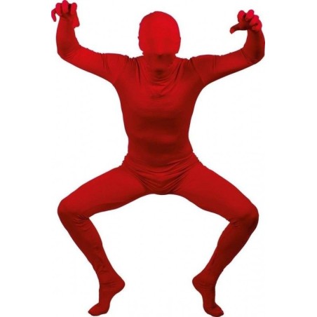 DEGUISEMENT KOLALAPO OU SECONDE PEAU ROUGE TAILLE XL