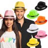 CHAPEAU TRIBLY  IBIZA FUNKY ROSE JAUNE NOIR VERT OU ORANGE