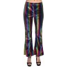 PANTALON  STRECH PATTE D'EPH MULTICOLORE RAINBOW TAILLE M PANTALON  STRECH PATTE D'EPH MULTICOLORE RAINBOW TAILLE M