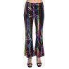 PANTALON STRECH PATTE D'EPH MULTICOLORE RAINBOW TAILLE M