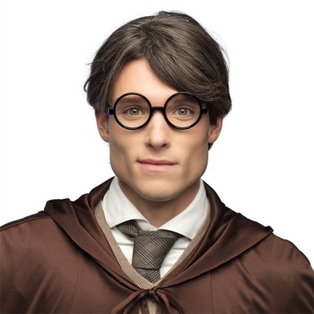 LUNETTES RONDES NOIRES PARTY SORCIER HARRY