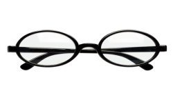LUNETTES RONDES NOIRES PARTY SORCIER HARRY