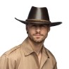 CHAPEAU WESTERN COW BOY NOIR SIMILI CUIR OUTBACK CHAPEAU WESTERN COW BOY NOIR SIMILI CUIR OUTBACK