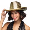 CHAPEAU WESTERN GROOVY OR DISCO SEQUIN