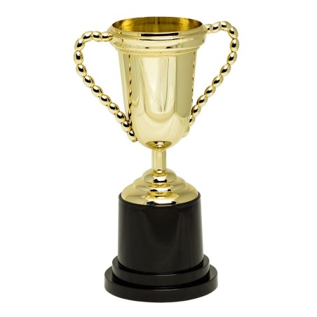 TROPHEE OU COUPE EN PLASTIQUE OR 25 CM 