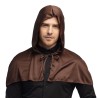 DEGUISEMENT CAPE COURTE MARRON 65 CM DEGUISEMENT CAPE COURTE MARRON 65 CM