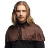 DEGUISEMENT CAPE COURTE MARRON 65 CM DEGUISEMENT CAPE COURTE MARRON 65 CM