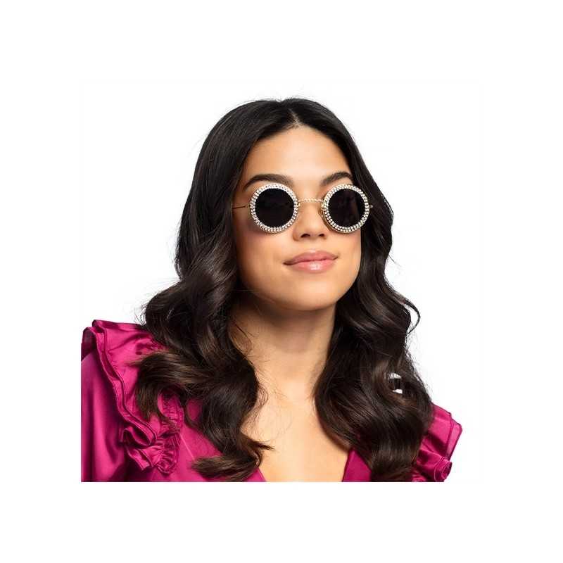 LUNETTES RONDE HIPPIE PARTY DIAMOND
